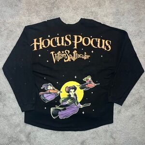 Disney Spirit Jersey Unisex XL Black Hocus Pocus Villain Spelltacular 2023 Shirt